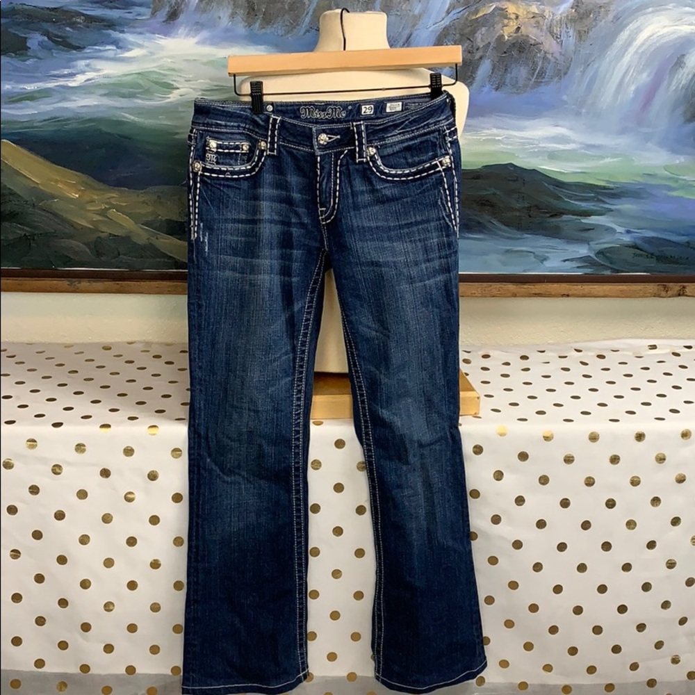Miss me jp5014 boot cut jeans size 29